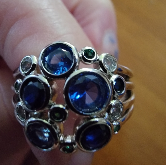 Jewelry - BEAUTIFUL RING - BLUE STONES